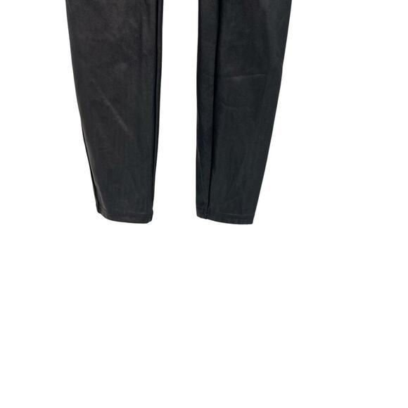 Spanx‎ SPANXshape Faux Leather Leggings in Black Size Large - Picture 9 of 13